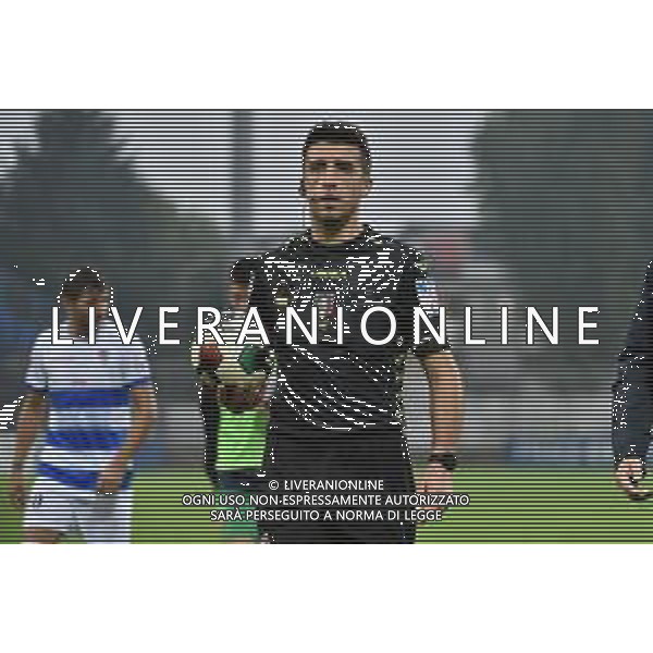 © TVRG l\'arbitro Mario Davide Arace di Lugo di Romagna (RA) Pro Patria vs Padova Campionato Serie C girone A - 5a giornata Busto Arsizio (VA) 26-09-2021 Stadio Carlo Speroni foto Roberto Garavaglia/ag. Aldo Liverani sas