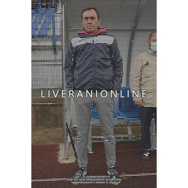 © TVRG Luca Prina allenatore Pro Patria Pro Patria vs Padova Campionato Serie C girone A - 5a giornata Busto Arsizio (VA) 26-09-2021 Stadio Carlo Speroni foto Roberto Garavaglia/ag. Aldo Liverani sas