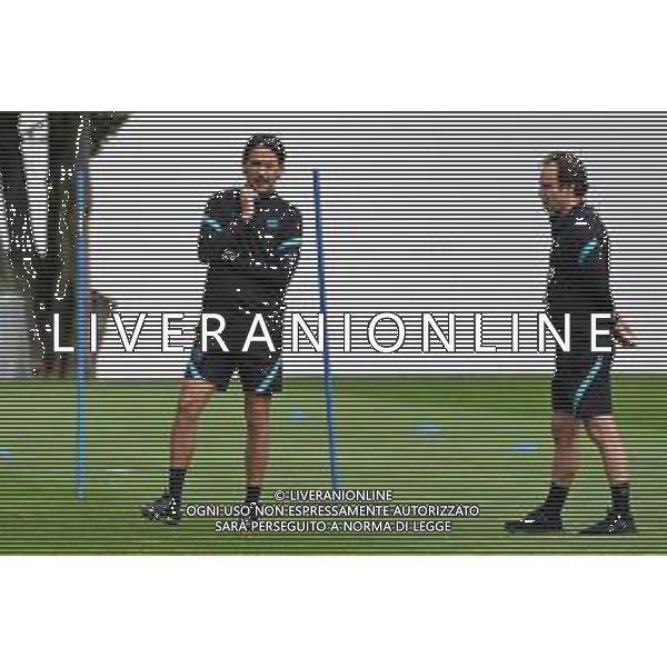 ¬© TVRG Allenamento Inter nella foto l\'allenatore Simone Inzaghi Appiano Gentile (CO) 27-09-2021 Centro sportivo Suning in memoria di Angelo Moratti Allenamento dell\'Inter in preparazione della gara contro lo Shakhtar Donetsk valevole per la 2a giornata del gruppo D della fase a gironi della UEFA Champions League foto Roberto Garavaglia/ag. Aldo Liverani sas/AGENZIA ALDO LIVERANI SAS