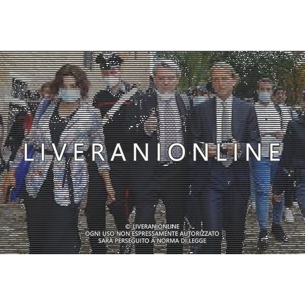 URBINO 27/09/2021 Laurea ad Honoris Causa al Tecnico della Nazionale Italiana di Calcio Roberto Mancini - nella foto: mister roberto mancini per le strade di urbino©Claudio Zamagni/Agenzia Aldo Liverani