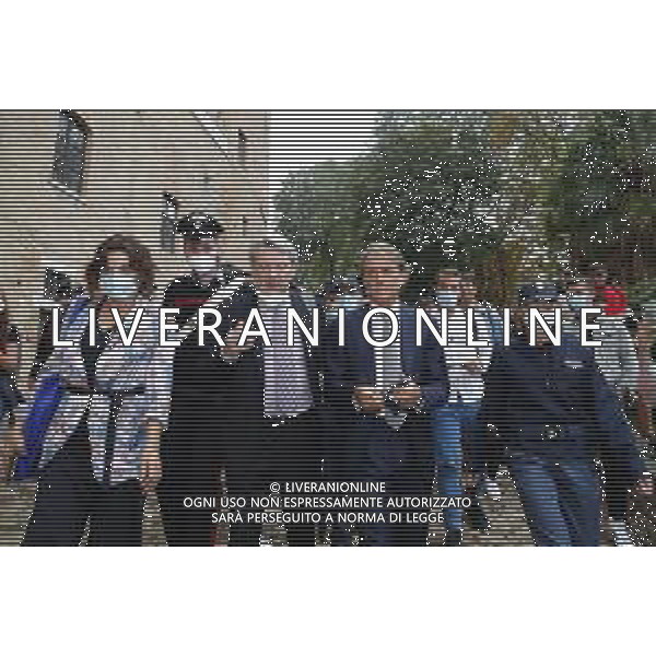 URBINO 27/09/2021 Laurea ad Honoris Causa al Tecnico della Nazionale Italiana di Calcio Roberto Mancini - nella foto: mister roberto mancini per le strade di urbino©Claudio Zamagni/Agenzia Aldo Liverani