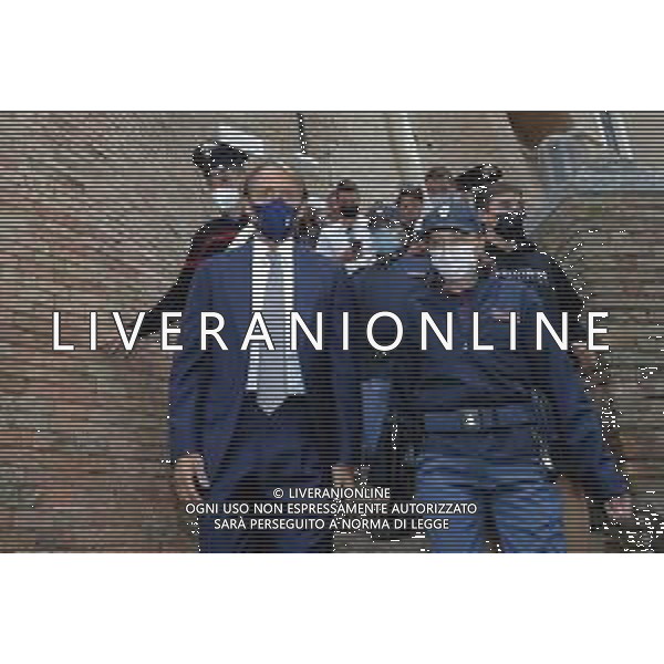 URBINO 27/09/2021 Laurea ad Honoris Causa al Tecnico della Nazionale Italiana di Calcio Roberto Mancini - nella foto: mister roberto mancini per le strade di urbino ©Claudio Zamagni/Agenzia Aldo Liverani