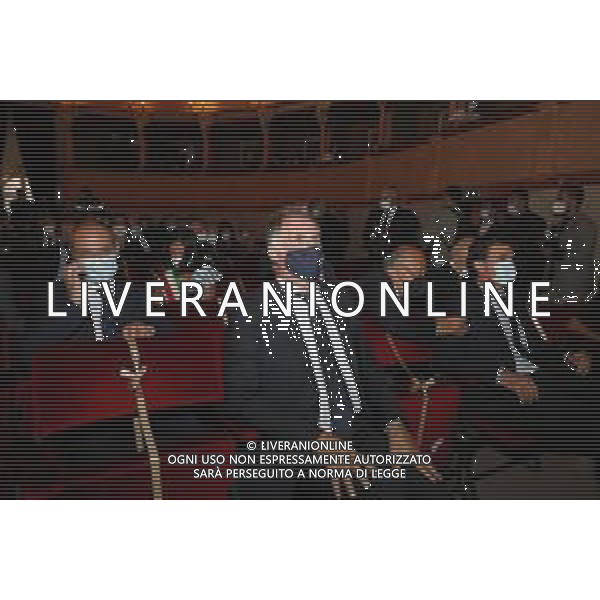 URBINO 27/09/2021 Laurea ad Honoris Causa al Tecnico della Nazionale Italiana di Calcio Roberto Mancini - nella foto: ministro garavaglia ©Claudio Zamagni/Agenzia Aldo Liverani