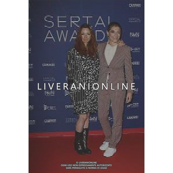 Milano ( MI ) 26/09/2021 Photocall del Red Carpet Cerimonia - Serial Awards -FeST - Festival delle Serie TV Nella foto: A DX Francesca Manieri con una amica PH Lauro Montagnini /AGENZIA ALDO LIVERANI SAS