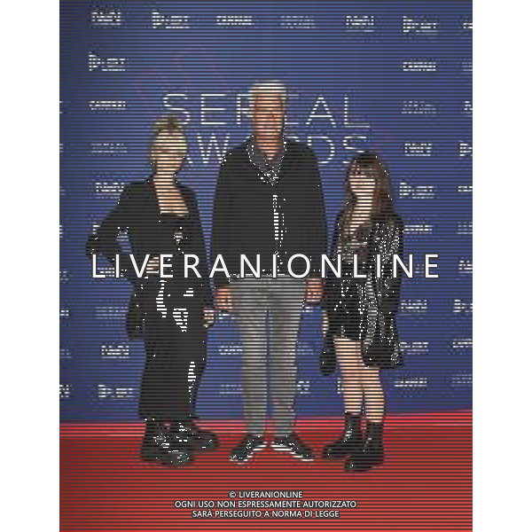 Milano ( MI ) 26/09/2021 Photocall del Red Carpet Cerimonia - Serial Awards -FeST - Festival delle Serie TV Nella foto: Clara Tramontano, Nil Hartman e Giulia Dragotto PH Lauro Montagnini/AGENZIA ALDO LIVERANI SAS