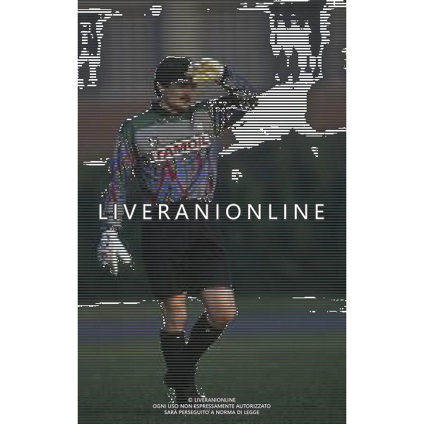 RETROSPETTIVA ASTUTILIO MALGIOGLIO CALCIATORE NELLA FOTO ASTUTILIO MALGIOGLIO CON LA MAGLIA DELL\'ATALANTA CALCIO AG ALDO LIVERANI SAS