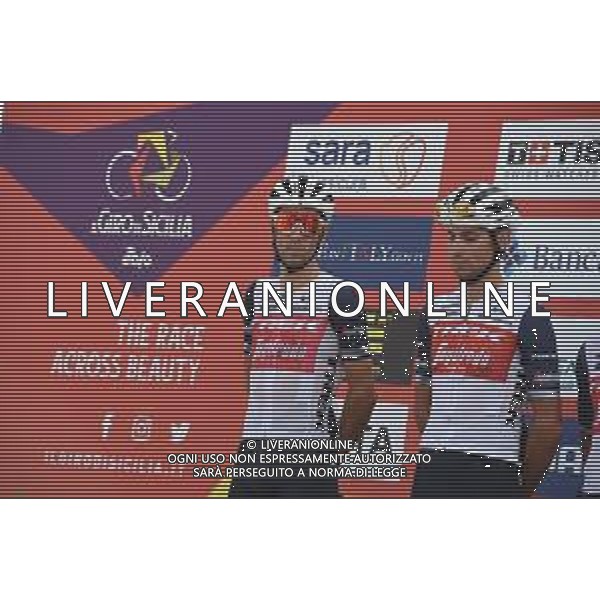28-09-2021 Giro Di Sicilia; Tappa 01 Avola - Licata; 2021, Trek - Segafredo; Nibali, Vincenzo; Nibali, Antonio; Avola; ©SIROTTI/AGENZIA ALDO LIVERANI SAS
