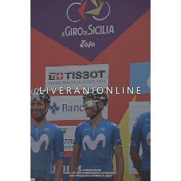 28-09-2021 Giro Di Sicilia; Tappa 01 Avola - Licata; 2021, Movistar; Valverde, Alejandro; Avola; ©SIROTTI/AGENZIA ALDO LIVERANI SAS