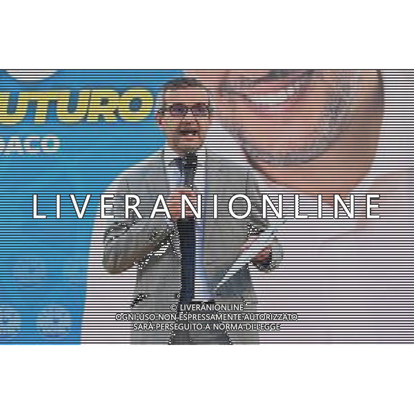 © TVRG Salvini Niguarda nella foto Stefano Bolognini assessore regionale Milano 27-09-2021 Matteo Salvini leader della Lega presente alla chiusura della campagna elettorale di Luca Bernardo candidato sindaco alle prossime elezioni amministrative di Milano foto Roberto Garavaglia/ag. Aldo Liverani sas