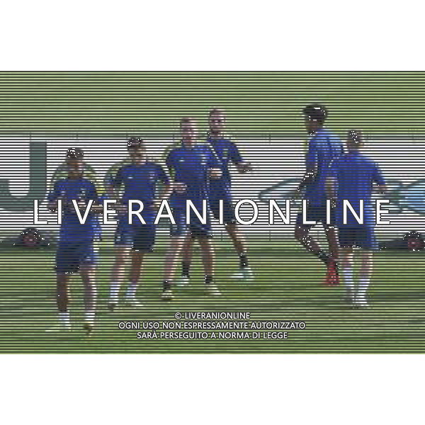 Torino 28.09.2021 Juventus Centre Continassa Allenamento rifinitura Champions League 2021/2022 ©Manuela Viganti/Ag. Aldo Liverani sas Nella foto: il gruppo durante l\'allenamento - federico chiesa, dejan kulusevski ©VIGANTI/AGENZIA ALDO LIVERANI SAS