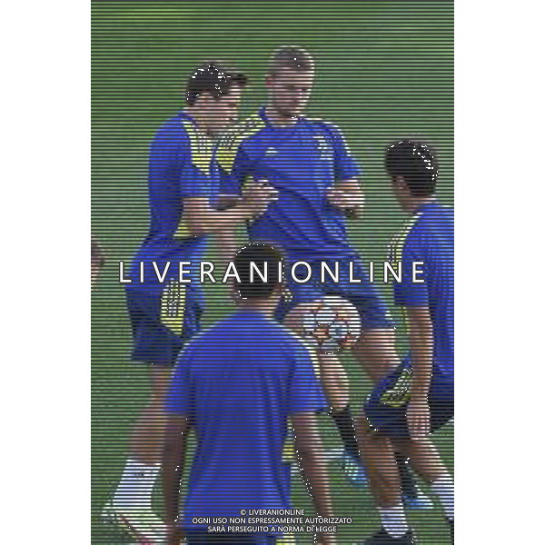 Torino 28.09.2021 Juventus Centre Continassa Allenamento rifinitura Champions League 2021/2022 ©Manuela Viganti/Ag. Aldo Liverani sas Nella foto: matthijs de ligt e federico chiesa ©VIGANTI/AGENZIA ALDO LIVERANI SAS