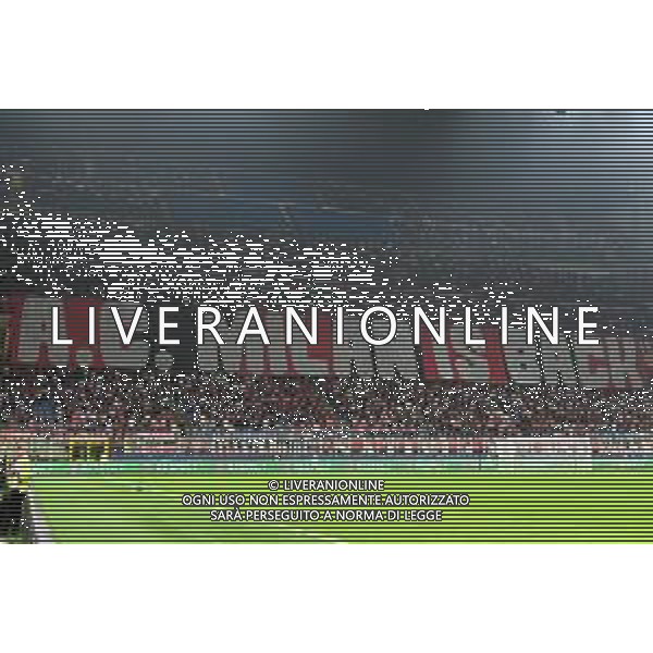 coreografia curva sud Milan vs Atletico Madrid UEFA Champions League fase a gironi 2a giornata - gruppo B Milano 28-09-2021 Stadio Giuseppe Meazza - San Siro foto Roberto Garavaglia/ag. Aldo Liverani sas