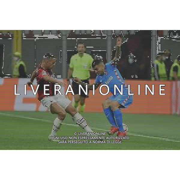 Ismael Bennacer (Milan) e Angel Correa (Atletico Madrid) Milan vs Atletico Madrid UEFA Champions League fase a gironi 2a giornata - gruppo B Milano 28-09-2021 Stadio Giuseppe Meazza - San Siro foto Roberto Garavaglia/ag. Aldo Liverani sas /AGENZIA ALDO LIVERANI SAS