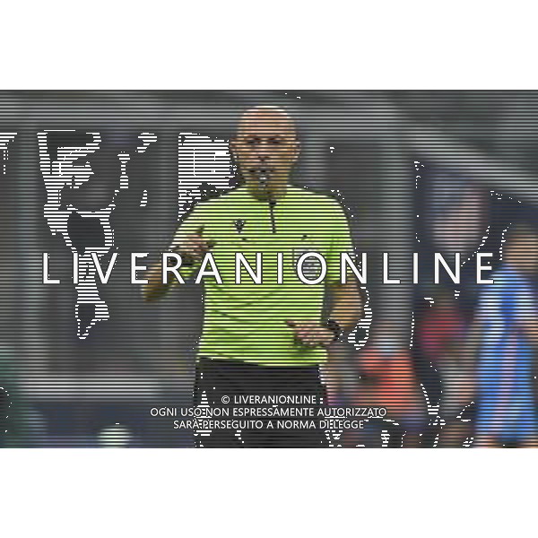 l\'arbitro Cuneyt Cakir (TUR) Milan vs Atletico Madrid UEFA Champions League fase a gironi 2a giornata - gruppo B Milano 28-09-2021 Stadio Giuseppe Meazza - San Siro foto Roberto Garavaglia/ag. Aldo Liverani sas /AGENZIA ALDO LIVERANI SAS