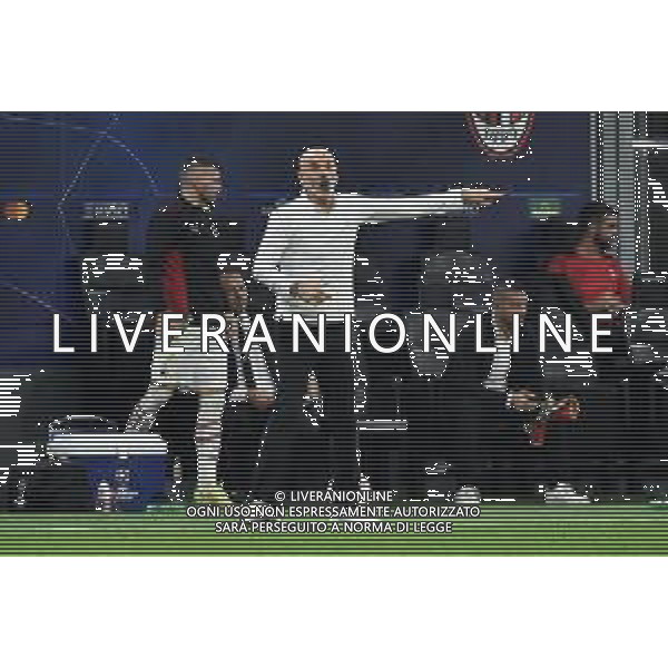 Stefano Pioli allenatore Milan Milan vs Atletico Madrid UEFA Champions League fase a gironi 2a giornata - gruppo B Milano 28-09-2021 Stadio Giuseppe Meazza - San Siro foto Roberto Garavaglia/ag. Aldo Liverani sas /AGENZIA ALDO LIVERANI SAS