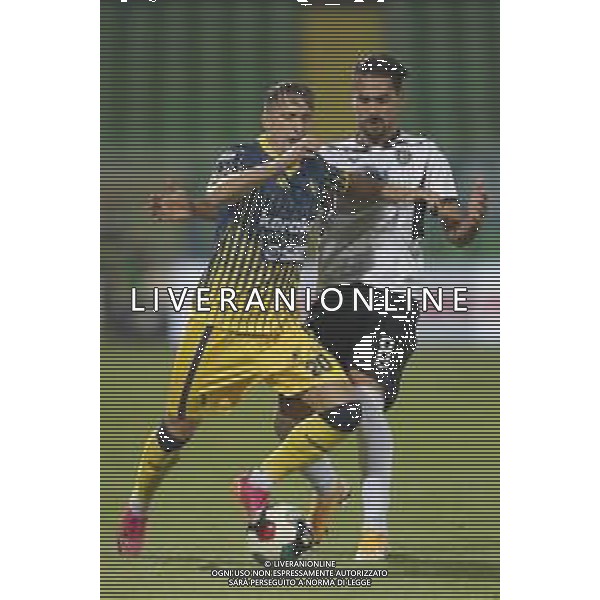 Cesena - Modena Campionato di Calcio serie C girone B 28/09/2021 - nella foto: Ardizzone Francesco(Cesena fc) Duca Edoardo(Modena) ©Claudio Zamagni/Agenzia Aldo Liverani