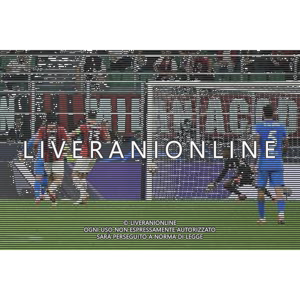 Antoine Griezmann (Atletico Madrid) segna il gol dell\'1 a 1 Milan vs Atletico Madrid UEFA Champions League fase a gironi 2a giornata - gruppo B Milano 28-09-2021 Stadio Giuseppe Meazza - San Siro foto Roberto Garavaglia/ag. Aldo Liverani sas /AGENZIA ALDO LIVERANI SAS