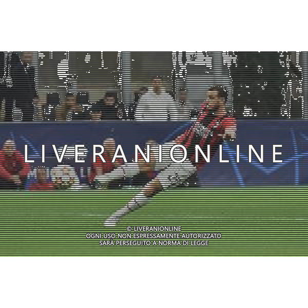 Alessandro Florenzi (Milan) occasione da gol nei minuti finali sull\'1 a 1 Milan vs Atletico Madrid UEFA Champions League fase a gironi 2a giornata - gruppo B Milano 28-09-2021 Stadio Giuseppe Meazza - San Siro foto Roberto Garavaglia/ag. Aldo Liverani sas /AGENZIA ALDO LIVERANI SAS