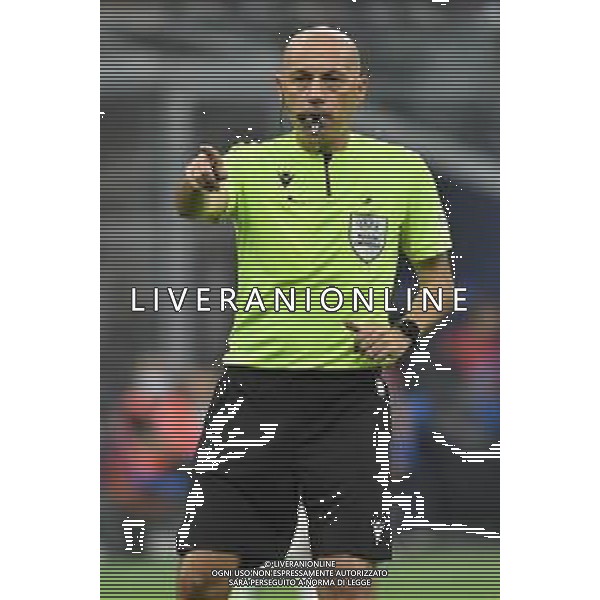 l\'arbitro Cuneyt Cakir (TUR) Milan vs Atletico Madrid UEFA Champions League fase a gironi 2a giornata - gruppo B Milano 28-09-2021 Stadio Giuseppe Meazza - San Siro foto Roberto Garavaglia/ag. Aldo Liverani sas /AGENZIA ALDO LIVERANI SAS