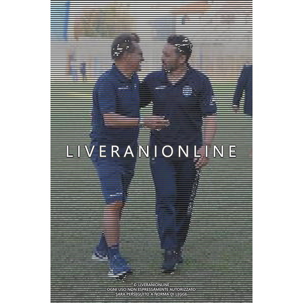 Latina vs Juve Stabia Campionato serie C 6 giornata - Stadio Domenico Francioni - Latina 29-09-2021 nella foto Walter Novellino e Daniele Di Donato ©Federico Gaetano/AGENZIA ALDO LIVERANI SAS