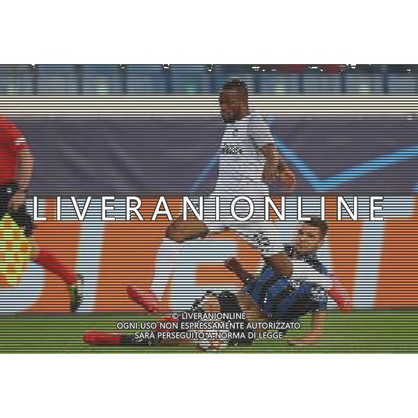 Atalanta-Young Boys Uefa Champions League 2021/2022 2a giornata Bergamo, 29 settembre 2021 Nella foto: Meschack Elia e Berat Djimsiti Ph. Soli - Ag. Aldo Liverani/AGENZIA ALDO LIVERANI SAS