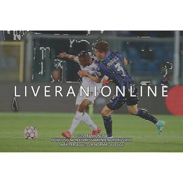 Atalanta-Young Boys Uefa Champions League 2021/2022 2a giornata Bergamo, 29 settembre 2021 Nella foto: Joakim Maehle e Meschack Elia Ph. Soli - Ag. Aldo Liverani/AGENZIA ALDO LIVERANI SAS