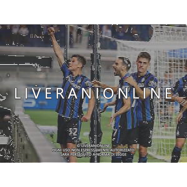 Atalanta-Young Boys Uefa Champions League 2021/2022 2a giornata Bergamo, 29 settembre 2021 Nella foto: Matteo Pessina esulta dopo il gol dell\'1-0 Ph. Soli - Ag. Aldo Liverani/AGENZIA ALDO LIVERANI SAS