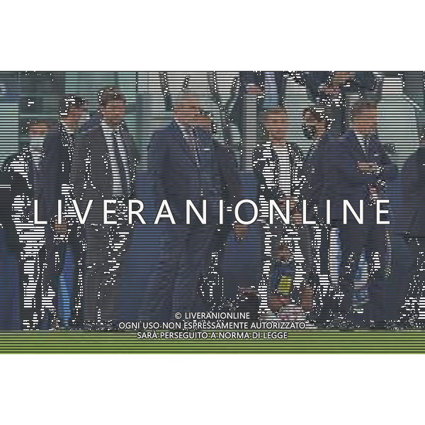 Torino 29.09.2021 Stadio Allianz Stadium ©Alessandro Falzone/Agenzia Aldo Liverani Juventus vs Chelsea Champions League 2021/2022 Nella foto : ARTHUR- ANDREA AGNELLI E MAURIZIO ARRIVABENE E FEDERICO CHERUBINI ©FALZONE/AGENZIA ALDO LIVERANI SAS