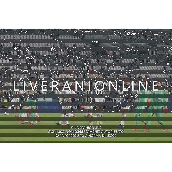 Torino 29.09.2021 Stadio Allianz Stadium ©Alessandro Falzone/Agenzia Aldo Liverani Juventus vs Chelsea Champions League 2021/2022 Nella foto : Esultanze finali ©FALZONE/AGENZIA ALDO LIVERANI SAS