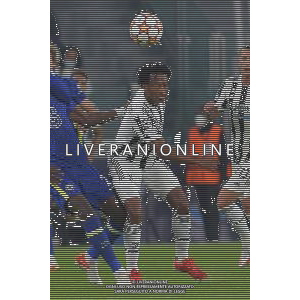 Torino 29.09.2021 Stadio Allianz Stadium ©Alessandro Falzone/Agenzia Aldo Liverani Juventus vs Chelsea Champions League 2021/2022 Nella foto : Juan Cuadrado