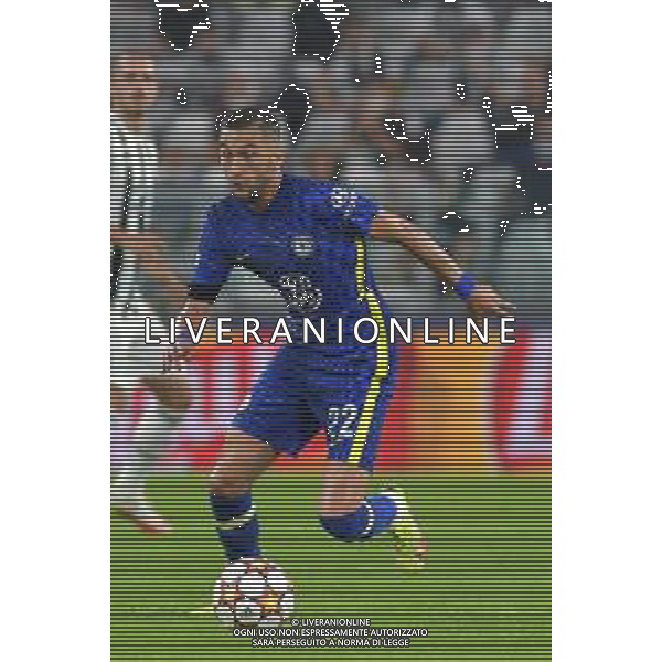 Torino 29.09.2021 Stadio Allianz Stadium ©Alessandro Falzone/Agenzia Aldo Liverani Juventus vs Chelsea Champions League 2021/2022 Nella foto : Hakim Ziyech