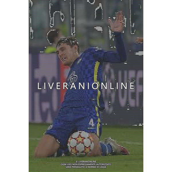 Torino 29.09.2021 Stadio Allianz Stadium ©Alessandro Falzone/Agenzia Aldo Liverani Juventus vs Chelsea Champions League 2021/2022 Nella foto : Andreas Christensen