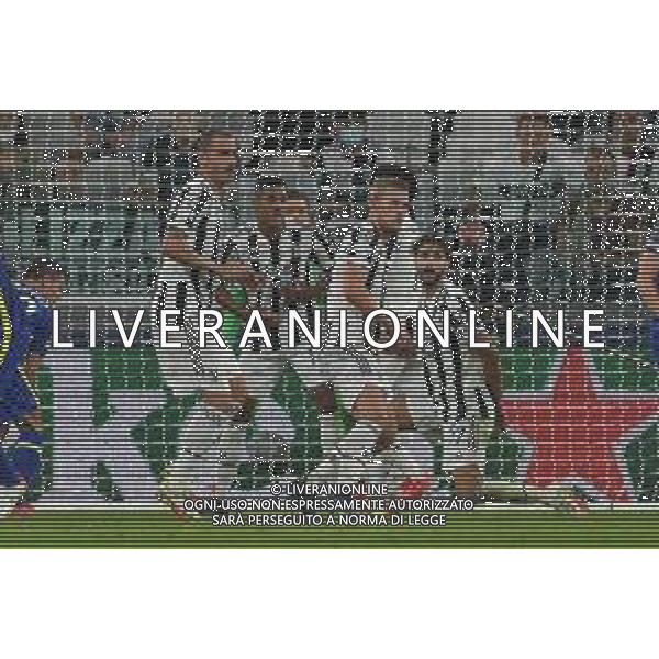 Torino 29.09.2021 Stadio Allianz Stadium ©Alessandro Falzone/Agenzia Aldo Liverani Juventus vs Chelsea Champions League 2021/2022 Nella foto : La Juventus in fase difensiva
