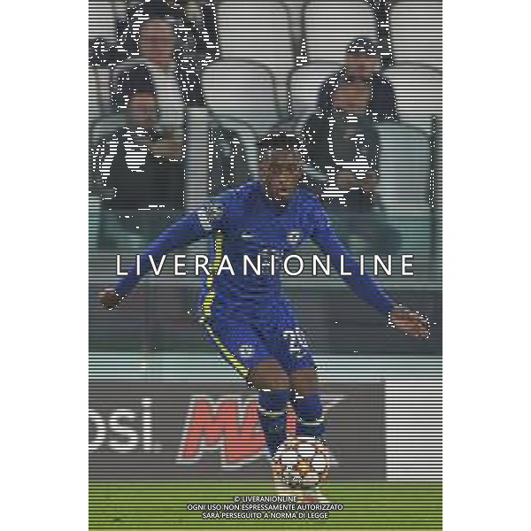 Torino 29.09.2021 Stadio Allianz Stadium ©Alessandro Falzone/Agenzia Aldo Liverani Juventus vs Chelsea Champions League 2021/2022 Nella foto : Callum Hudson-Odoi