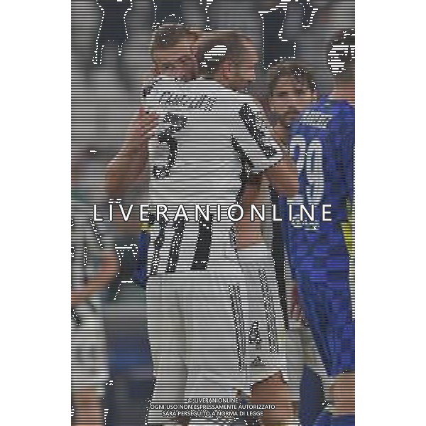 Torino 29.09.2021 Stadio Allianz Stadium ©Alessandro Falzone/Agenzia Aldo Liverani Juventus vs Chelsea Champions League 2021/2022 Nella foto : Esultanze finali