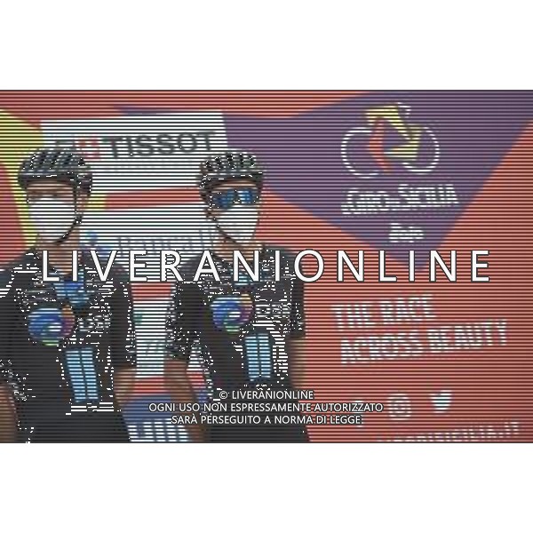 30-09-2021 Giro Di Sicilia; Tappa 03 Termini Imerese - Caronia; 2021, Dsm; Bardet, Romain; Termini Imerese; ©SIROTTI/AGENZIA ALDO LIVERANI SAS