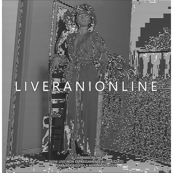 RETROSPETTIVA PAOLA QUATTRINI ATTRICE NELLA FOTO PAOLA QUATTRINI A MILANO NELL\'ANNO 1982  AG ALDO LIVERANI SAS 