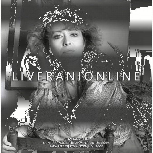 RETROSPETTIVA PAOLA QUATTRINI ATTRICE NELLA FOTO PAOLA QUATTRINI A MILANO NELL\'ANNO 1982  AG ALDO LIVERANI SAS 