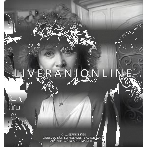 RETROSPETTIVA PAOLA QUATTRINI ATTRICE NELLA FOTO PAOLA QUATTRINI A MILANO NELL\'ANNO 1982  AG ALDO LIVERANI SAS 