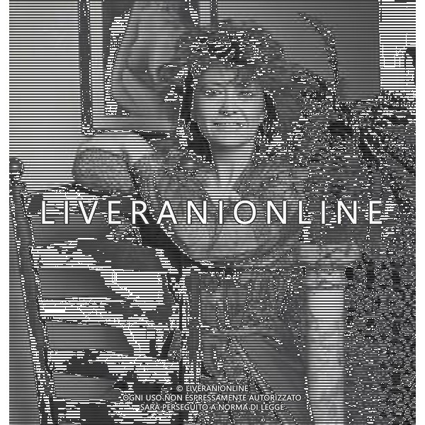 RETROSPETTIVA PAOLA QUATTRINI ATTRICE NELLA FOTO PAOLA QUATTRINI A MILANO NELL\'ANNO 1982  AG ALDO LIVERANI SAS 