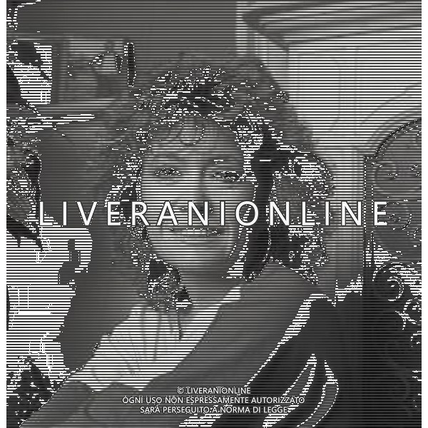 RETROSPETTIVA PAOLA QUATTRINI ATTRICE NELLA FOTO PAOLA QUATTRINI A MILANO NELL\'ANNO 1982  AG ALDO LIVERANI SAS 