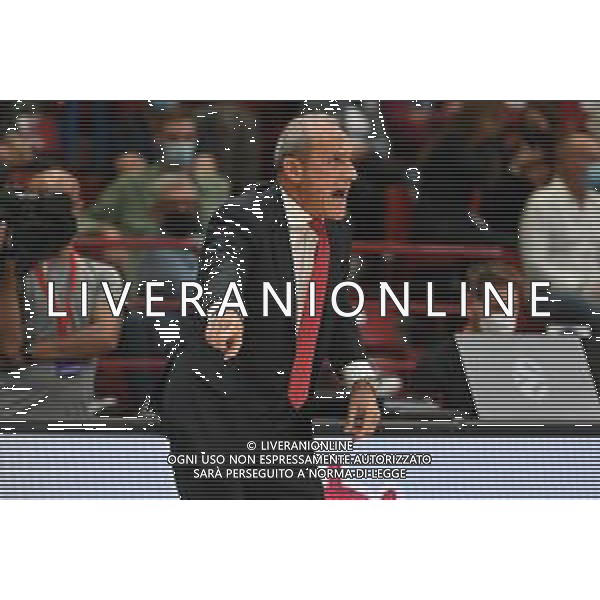¬© TVRG Ettore Messina allenatore Milano AX Armani Exchange Milano vs CSKA Mosca Eurolega - 1a giornata regular season Assago (MI) 30-09-2021 Mediolanum Forum foto Roberto Garavaglia/ag. Aldo Liverani sas/AGENZIA ALDO LIVERANI SAS