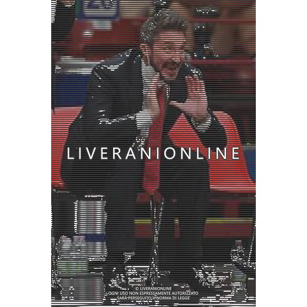 © TVRG Gianmarco Pozzecco vice allenatore Milano AX Armani Exchange Milano vs CSKA Mosca Eurolega - 1a giornata regular season Assago (MI) 30-09-2021 Mediolanum Forum foto Roberto Garavaglia/ag. Aldo Liverani sas/AGENZIA ALDO LIVERANI SAS