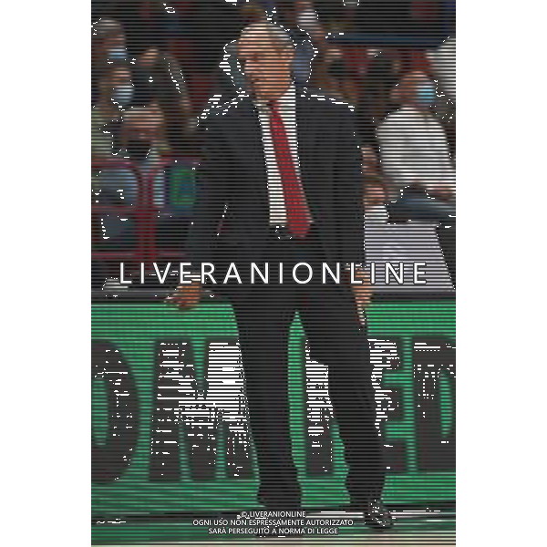 ¬© TVRG Ettore Messina allenatore Milano AX Armani Exchange Milano vs CSKA Mosca Eurolega - 1a giornata regular season Assago (MI) 30-09-2021 Mediolanum Forum foto Roberto Garavaglia/ag. Aldo Liverani sas/AGENZIA ALDO LIVERANI SAS