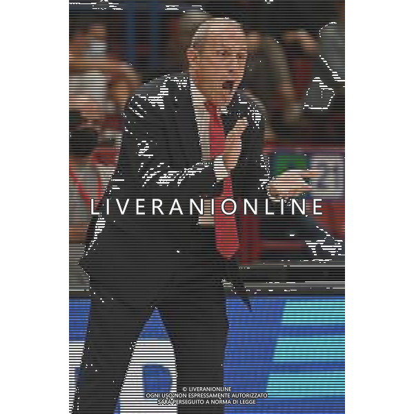 ¬© TVRG Ettore Messina allenatore Milano AX Armani Exchange Milano vs CSKA Mosca Eurolega - 1a giornata regular season Assago (MI) 30-09-2021 Mediolanum Forum foto Roberto Garavaglia/ag. Aldo Liverani sas/AGENZIA ALDO LIVERANI SAS