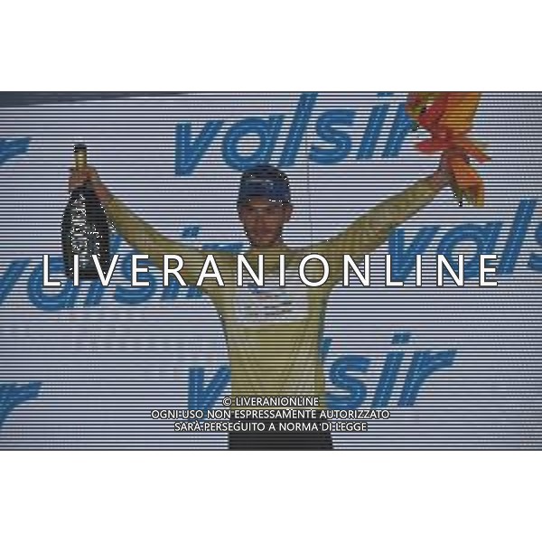 01-10-2021 Giro Di Sicilia; Tappa 04 Sant\'agata Di Militello - Mascali; 2021, Gazprom - Rusvelo; Scaroni, Christian; Mascali; ©SIROTTI/AGENZIA ALDO LIVERANI SAS