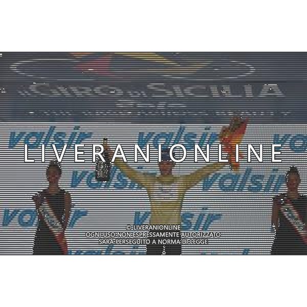 01-10-2021 Giro Di Sicilia; Tappa 04 Sant\'agata Di Militello - Mascali; 2021, Gazprom - Rusvelo; Scaroni, Christian; Mascali; ©SIROTTI/AGENZIA ALDO LIVERANI SAS