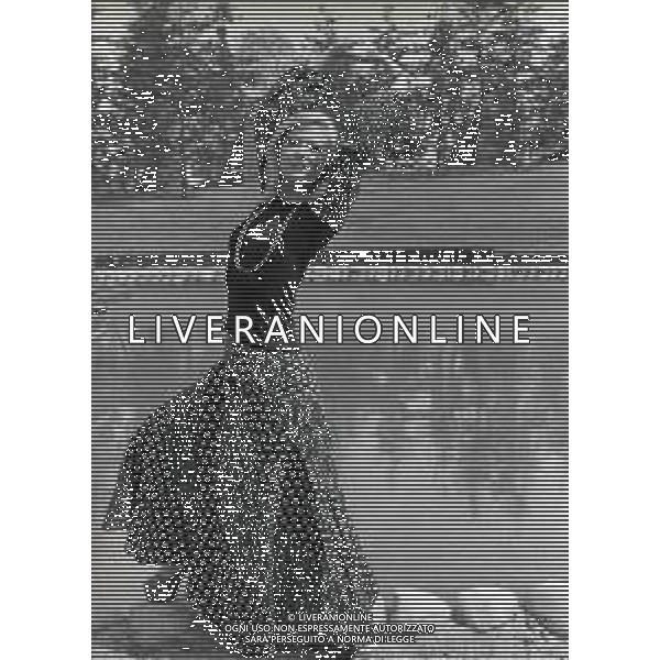 RETROSPETTIVA PAOLA QUATTRINI ATTRICE NELLA FOTO PAOLA QUATTRINI A MILANO NELL\'ANNO 1973 AG ALDO LIVERANI SAS 