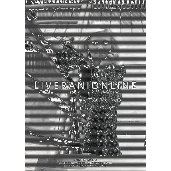 RETROSPETTIVA PAOLA QUATTRINI ATTRICE NELLA FOTO PAOLA QUATTRINI A MILANO NELL\'ANNO 1973 AG ALDO LIVERANI SAS 
