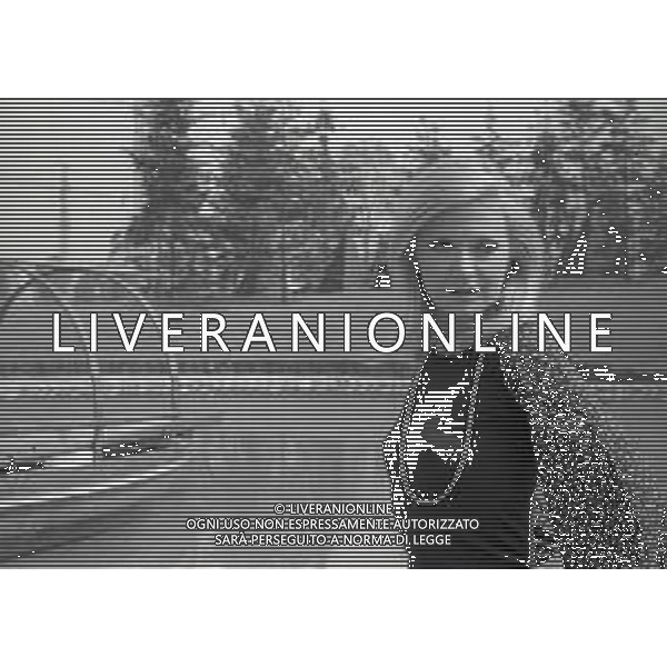 RETROSPETTIVA PAOLA QUATTRINI ATTRICE NELLA FOTO PAOLA QUATTRINI A MILANO NELL\'ANNO 1973 AG ALDO LIVERANI SAS 